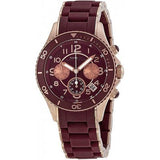 Marc Jacobs Rock Chronograph Red Dial Red Silicone Strap Watch for Women - MBM2596 Buy Now By Marc Jacobs