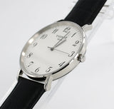 Tissot Everytime Large White Dial Black Leather Strap Watch For Men - T109.610.16.032.00 Buy Now By Tissot