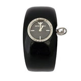 Emporio Armani Casual Analog Black Dial Black Leather Strap Watch For Women - AR0739 Buy Now By Emporio Armani
