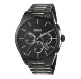 Hugo Boss Onyx Black Dial Black Steel Strap Watch for Men - 1513365 Buy Now By Hugo Boss