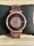 Michael Kors Catlin Quartz Rose Gold Dial Rose Gold Steel Strap Watch For Women - MK3412 Buy Now By Michael Kors
