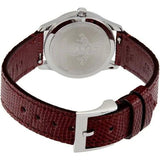 Gucci G Timeless Quartz Diamonds Pink Dial Red Leather Strap Watch For Women - YA1265017 Buy Now By Gucci