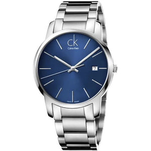 Calvin Klein City Blue Dial Silver Steel Strap Watch for Men - K2G2G14N Buy Now By Calvin Klein