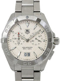 Tag Heuer Aquaracer White Dial Watch for Men - WAY111Y.BA0928 Buy Now By Tag Heuer