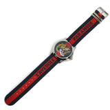 Gucci G Timless Le Marche Des Merveilles Blue & Red Dial Blue & Red Nylon Strap Unisex Watch - YA126495 Buy Now By Gucci