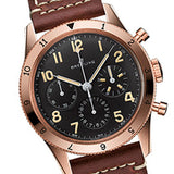Breitling Avi 1953 Edition Black Dial Brown Leather Strap Watch for Men - RB0920131B1X1 Buy Now By Breitling