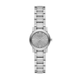 Burberry The City Diamonds Silver Dial Silver Steel Strap Watch for Women - BU9229 Buy Now By Burberry