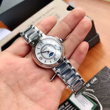 Maurice Lacroix Fiaba Moonphase White Mother of Pearl Dial Silver Steel Strap Watch for Women - FA1084-SS002-170-1 Buy Now By Maurice Lacroix