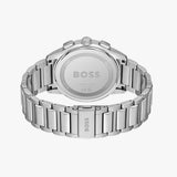 Hugo Boss Dapper Chronograph Blue Dial Silver Steel Strap Watch For Men - 1513927 Buy Now By Hugo Boss