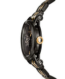 Versace Palazzo Empire Black Dial Two Tone Steel Strap Watch for Men - VERD01119 Buy Now By Versace