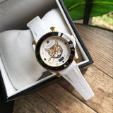 Gucci Dive Quartz White Dial White Rubber Strap Unisex Watch - YA136322 Buy Now By Gucci