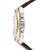 Maurice Lacroix Aikon Chronograph White Dial Brown Leather Strap Watch For Men - AI1018-PVY11-132-1 Buy Now By Maurice Lacroix