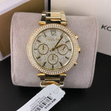 Michael Kors Parker Gold Dial Gold Steel Strap Watch for Women - MK5856 Buy Now By Michael Kors