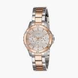 Guess Mist Quartz Silver Dial Two Tone Steel Strap Watch For Women - W0443L4 Buy Now By Guess