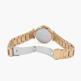 Guess Park Ave White Dial Rose Gold Steel Strap Watch for Women - W0767L3 Buy Now By Guess