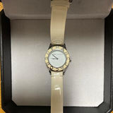 Marc Jacobs Blade White Dial White Leather Strap Watch for Women - MBM1098 Buy Now By Marc Jacobs