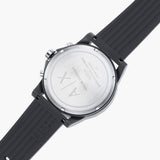 Armani Exchange Outerbanks Chronograph Grey Dial Grey Silicone Strap Watch For Men - AX7123 Buy Now By Armani Exchange