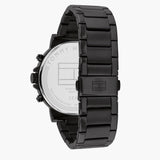 Tommy Hilfiger Tyson Chronograph Black Dial Black Steel Strap Watch For Men - 1710590 Buy Now By Tommy Hilfiger