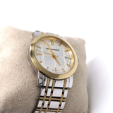 Burberry Heritage White Dial Two Tone Stainless Steel Strap Watch for Men - BU1358 Buy Now By Burberry