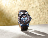 Guess Force Quartz Brown Dial Brown Leather Strap Watch For Men - W0674G5 Buy Now By Guess