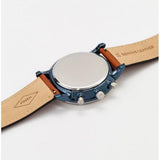 Fossil Neutra Chronograph Blue Dial Brown Leather Strap Watch for Men - FS5791 Buy Now By Fossil