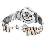 Fossil Townsman Automatic Skeleton White Dial Two Tone Steel Strap Watch for Men - ME3075 Buy Now By Fossil
