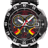 Tissot T Race Chronograph Stefan Bradl Special Edition Black Dial Black Rubber Strap Watch for Men - T092.417.27.057.02 Buy Now By Tissot