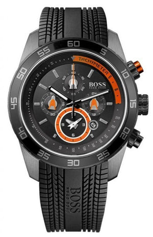 Hugo Boss Motorsport Special Edition Black Dial Black Rubber Strap Watch For Men - HB1512662 Buy Now By Hugo Boss