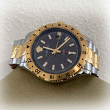 Versace Hellenyium Quartz Brown Dial Two Tone Steel Strap Watch For Men - V11040015 Buy Now By Versace