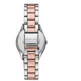 Michael Kors Lauryn Quartz Mother of Pearl White Dial Two Tone Steel Strap Watch For Women - MK4366 Buy Now By Michael Kors