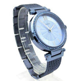 Guess Soho Diamonds Blue Dial Blue Mesh Bracelet Watch For Women - W0638L3 Buy Now By Guess