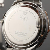 Guess Vista Analog Diamonds Silver Dial Two Tone Steel Strap Watch for Women - W0024L1 Buy Now By Guess