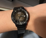 Mido Commander II Automatic Gradient Black Dial Black Steel Strap Watch For Men - M021.407.33.411.00 Buy Now By Mido