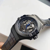 Maserati Potenza Automatic Black Dial Black Leather Strap Watch For Men - R8821108009 Buy Now By Maserati