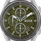 Hugo Boss Volane Grey Dial Silver Steel Strap Watch for Men - 1513951 Buy Now By Hugo Boss