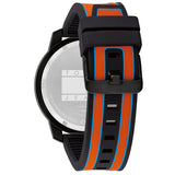 Tommy Hilfiger Wynwood Chronograph Black Dial Orange Silicone Strap Watch For Men - 1710583 Buy Now By Tommy Hilfiger