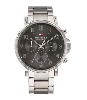 Tommy Hilfiger Chronograph Grey Dial Silver Steel Strap Watch for Men - 1710382 Buy Now By Tommy Hilfiger