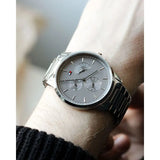 Tommy Hilfiger Brad Chronograph Quartz Grey Dial Silver Steel Strap Watch For Men - 1710385 Buy Now By Tommy Hilfiger
