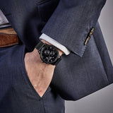 Tommy Hilfiger Brad Quartz Blue Dial Black Mesh Bracelet Watch For Men - 1710392 Buy Now By Tommy Hilfiger