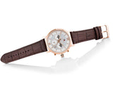 Tommy Hilfiger Evan White Dial Brown Leather Strap Watch for Men - 1710394 Buy Now By Tommy Hilfiger