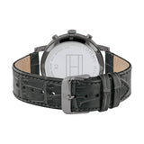 Tommy Hilfiger Evan Black Dial Black Leather Strap Watch for Men - 1710395 Buy Now By Tommy Hilfiger