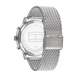 Tommy Hilfiger Evan Grey Dial Silver Mesh Bracelet Watch for Men - 1710396 Buy Now By Tommy Hilfiger