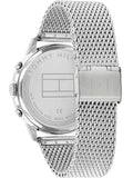 Tommy Hilfiger Kane Black Dial Silver Mesh Bracelet Watch for Men - 1710402 Buy Now By Tommy Hilfiger