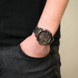 Tommy Hilfiger Henry Chronograph Grey Dial Grey Steel Strap Watch For Men - 1710479 Buy Now By Tommy Hilfiger