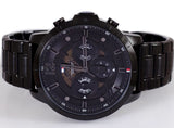 Tommy Hilfiger Classic Chronograph Black Dial Black Steel Strap Watch For Men - 1710494 Buy Now By Tommy Hilfiger