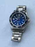 Breitling Superocean Automatic 42mm Blue Dial Silver Steel Strap Watch for Men - A17366D81C1A1 Buy Now By Breitling