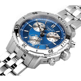 Tissot T Sport PRS 200 Chronograph Blue Dial Silver Steel Strap Watch For Men - T067.417.11.041.00 Buy Now By Tissot