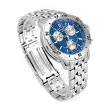 Tissot T Sport PRS 200 Chronograph Blue Dial Silver Steel Strap Watch For Men - T067.417.11.041.00 Buy Now By Tissot