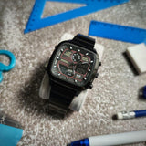 Fossil Retro Analog-Digital Black Dial Black Steel Strap Watch for Men - FS5891 Buy Now By Fossil