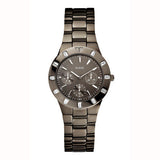 Guess XS Multifunction Quartz Brown Dial Brown Steel Strap Watch For Women - W0027L1 Buy Now By Guess